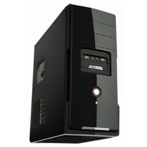 GABINETE HOMETECH PRETO ATX C/ SOM/USB FRONTAL