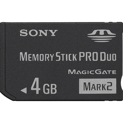 MEMORIA STICK PRO DUO 4 GIGAS MARKVISION