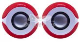 CAIXA DE SOM NIPPONIC VERMELHO/BRANCO